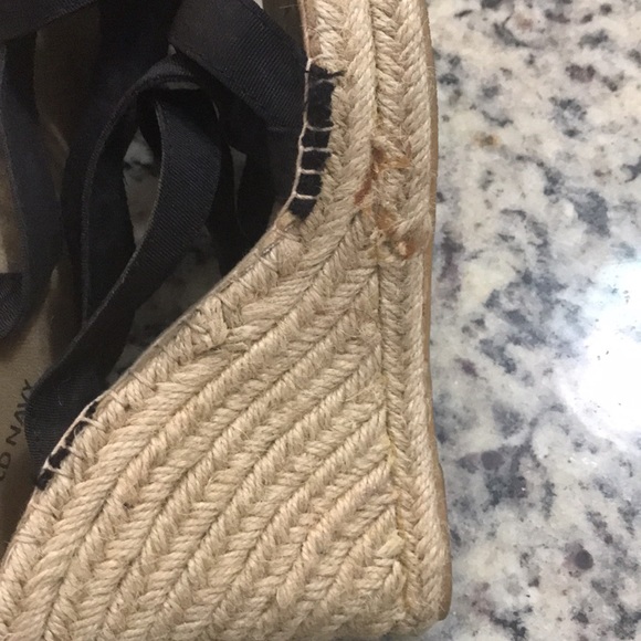 GUC 5 inch Old Navy Espadrilles Size 7 - Picture 5 of 6